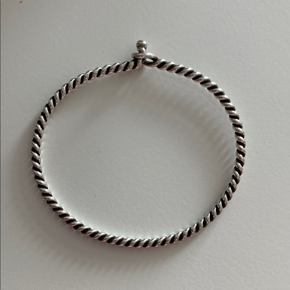 James Avery Silver Twisted Bracelet - image 1